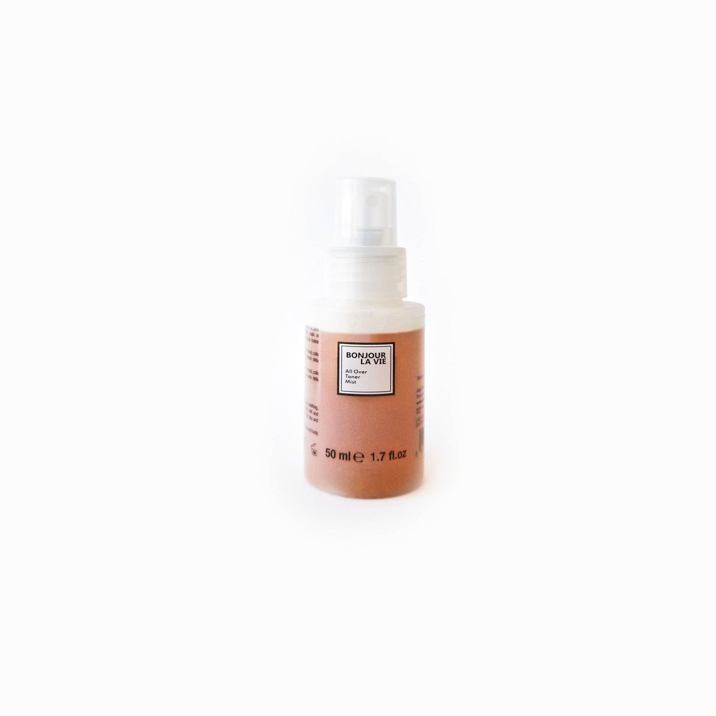 Immagine del flacone di All Over Toner Mist da 50 ml Journey Edition su fondo bianco