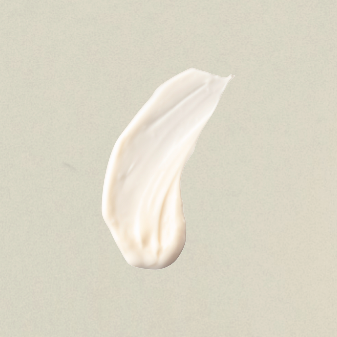 Swatch della crema All In One Eye And Lip Contour di Bonjour La Vie su sfondo neutro.