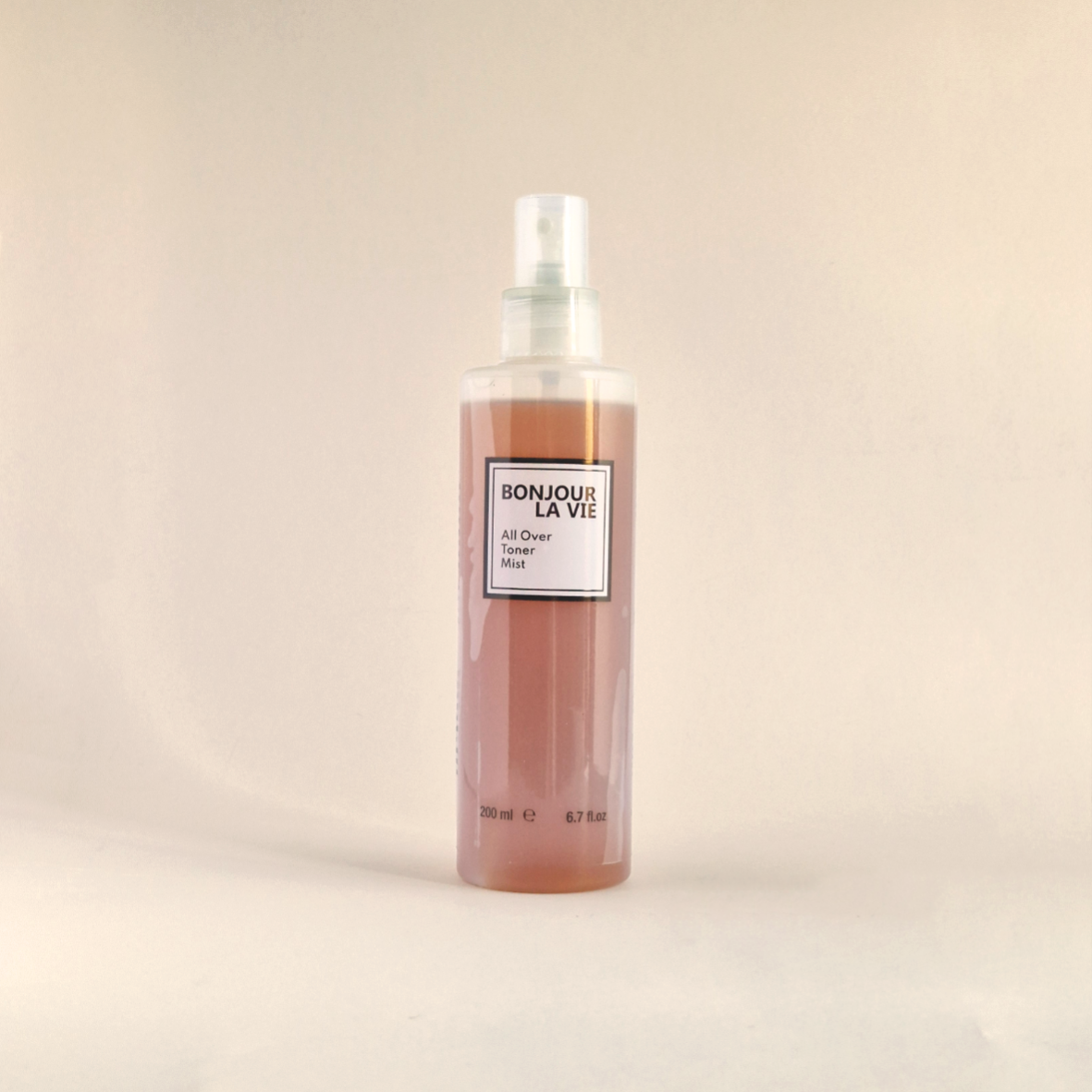 Flacone da 200 ml All Over Toner Mist di Bonjour La Vie.